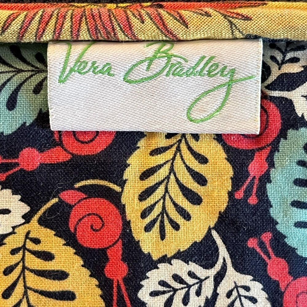 Vera Bradley Happy Snails Laptop Case Quilted Floral Large Tech All Around Zip - Picture 2 of 3